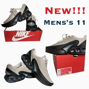 Nike Men's Sneakers - Cream and Black